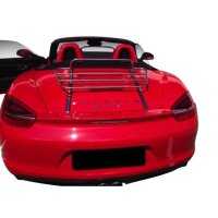 Gepäckträger Heckträger für Porsche Boxster 981 Inkl. Dritter Bremsleuchte 2012-2016 Chrom