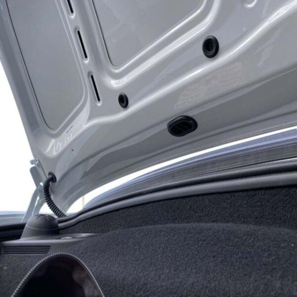 Gepäckträger Heckträger für Porsche Boxster 981 Inkl. dritter Bremsleuchte 2012-2016 Holzvariante Chrom