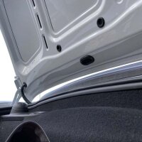 Gepäckträger Heckträger für Porsche Boxster 981 Inkl. dritter Bremsleuchte 2012-2016 Holzvariante Chrom