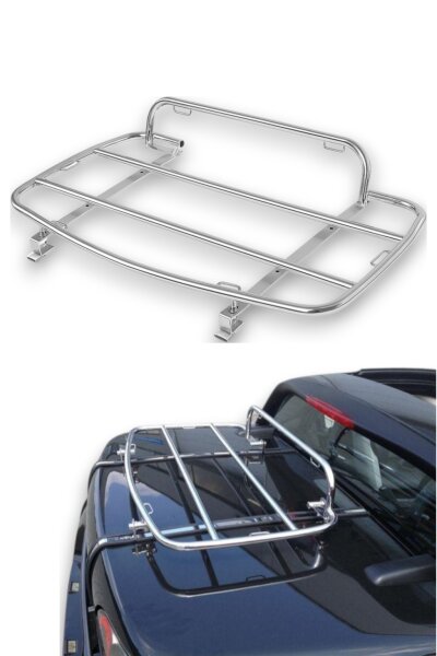 Gepäckträger Heckträger für Smart Roadster 2002-2005 Chrom