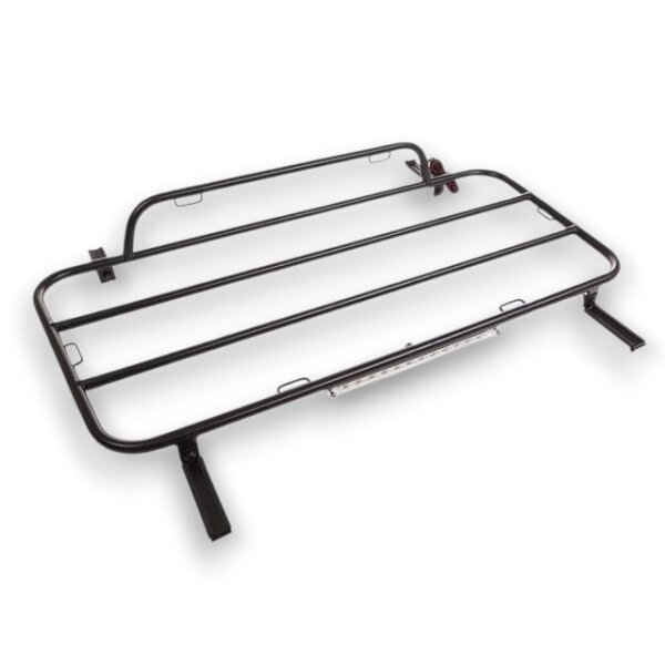 Gepäckträger Heckträger für Toyota MR2 Spider Inkl. dritter Bremsleuchte 2000-2005 schwarz