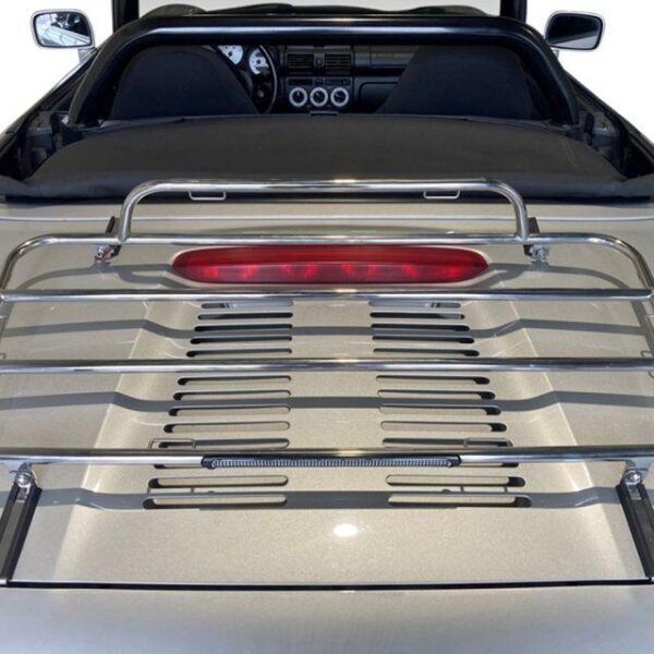 Gepäckträger Heckträger für Toyota MR2 Spider Inkl. dritter Bremsleuchte 2000-2005 Chrom