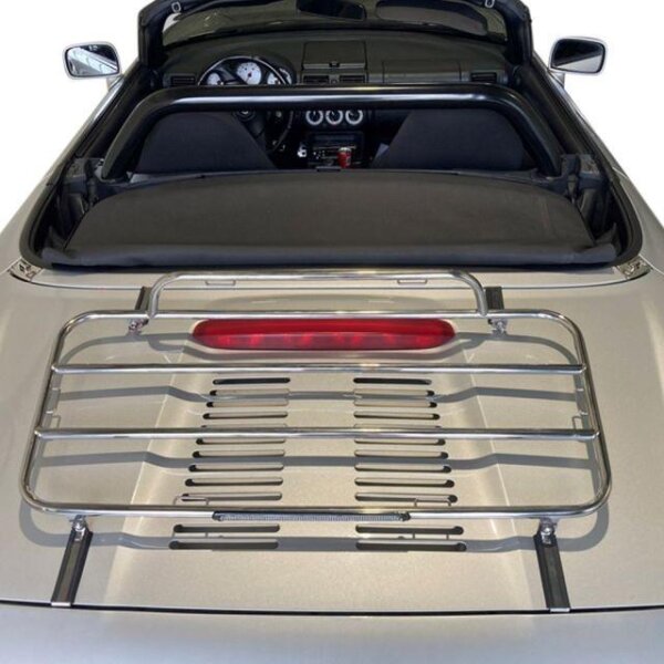Gepäckträger Heckträger für Toyota MR2 Spider Inkl. dritter Bremsleuchte 2000-2005 Chrom