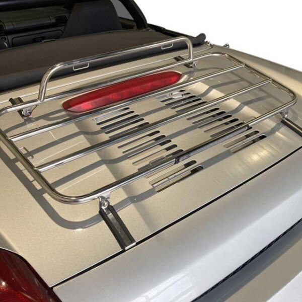 Gepäckträger Heckträger für Toyota MR2 Spider Inkl. dritter Bremsleuchte 2000-2005 Chrom