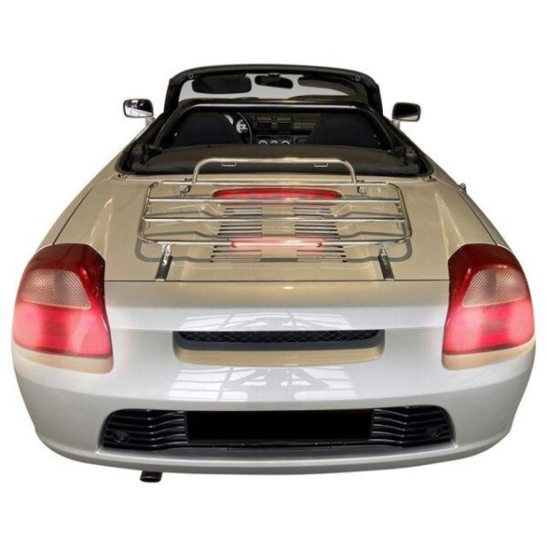Gepäckträger Heckträger für Toyota MR2 Spider Inkl. dritter Bremsleuchte 2000-2005 Chrom