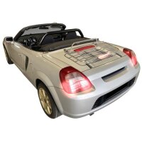 Gepäckträger Heckträger für Toyota MR2 Spider Inkl. dritter Bremsleuchte 2000-2005 Chrom