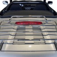 Gepäckträger Heckträger für Toyota MR2 Spider Inkl. dritter Bremsleuchte 2000-2005 Chrom