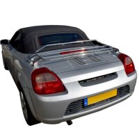 Gepäckträger Heckträger für Toyota MR2 Spider 2000-2005 Sondermodell Chrom