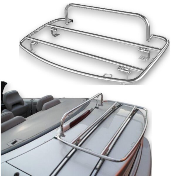 Gepäckträger Heckträger für Volvo C70 Cabrio 1999-2005 Chrom