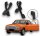 Türgriff Griff  Set für Mercedes Benz W123 4 teilig hinten & vorne