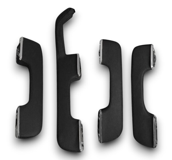 Türgriff Griff  Set für Mercedes Benz W123 4 teilig hinten & vorne  schwarz