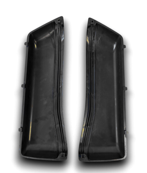 Türtaschen Türfächer Kartentasche Paar vorne für Mercedes W114 W115  schwarz