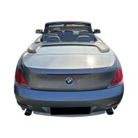 Windschott passend für BMW E64 6 Serie Grau