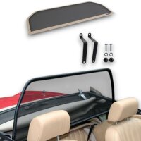 Windschott passend für Fiat 124 Spider Beige