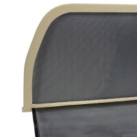 Windschott Einzelrahmen passend für Fiat Punto 176 Beige