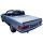 Windschott Originaldesign für Mercedes Benz R107 SL Klasse Blau