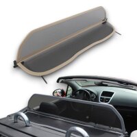 Windschott passend für Peugeot 207CC Beige