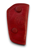 Echtleder Schlüsseltasche Schlüsseletui  für Mercedes Echtleder W110 W115 SLC W116 rot