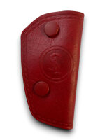Echtleder Schlüsseltasche Schlüsseletui  für Mercedes Echtleder W110 W115 SLC W116 rot