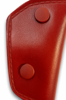 Echtleder Schlüsseltasche Schlüsseletui  für Mercedes Echtleder W110 W115 SLC W116 rot