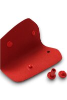 Echtleder Tasche Schlüsseltasche Schlüsseletui  für Mercedes Echtleder W123 rot