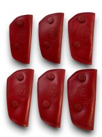 Echtleder Tasche Schlüsseltasche Schlüsseletui  für Mercedes Echtleder W123 rot