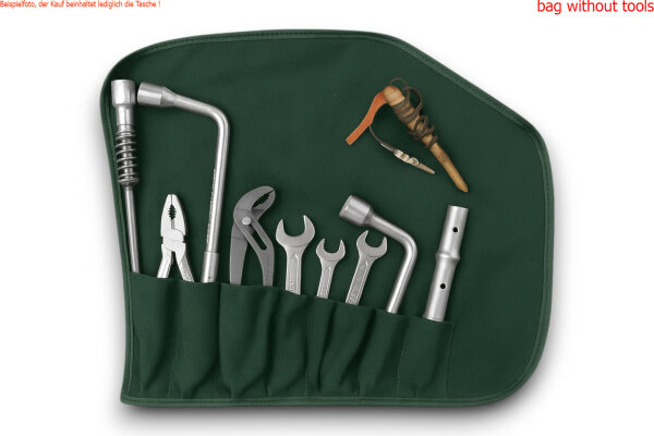 Bordwerkzeugtasche Werkzeugtasche für Mercedes Oldtimer grün W107 W115 W123 usw.