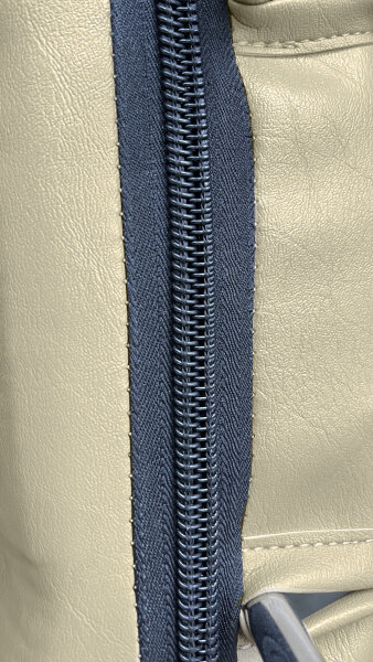 Kopfstützen Hasenohr hinten Beige Echtleder für Mercedes W114 W115 W116 W108