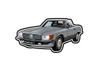 Duftbaum für Mercedes SL R107 Lufterfrischer Retro Motiv für Autospiegel