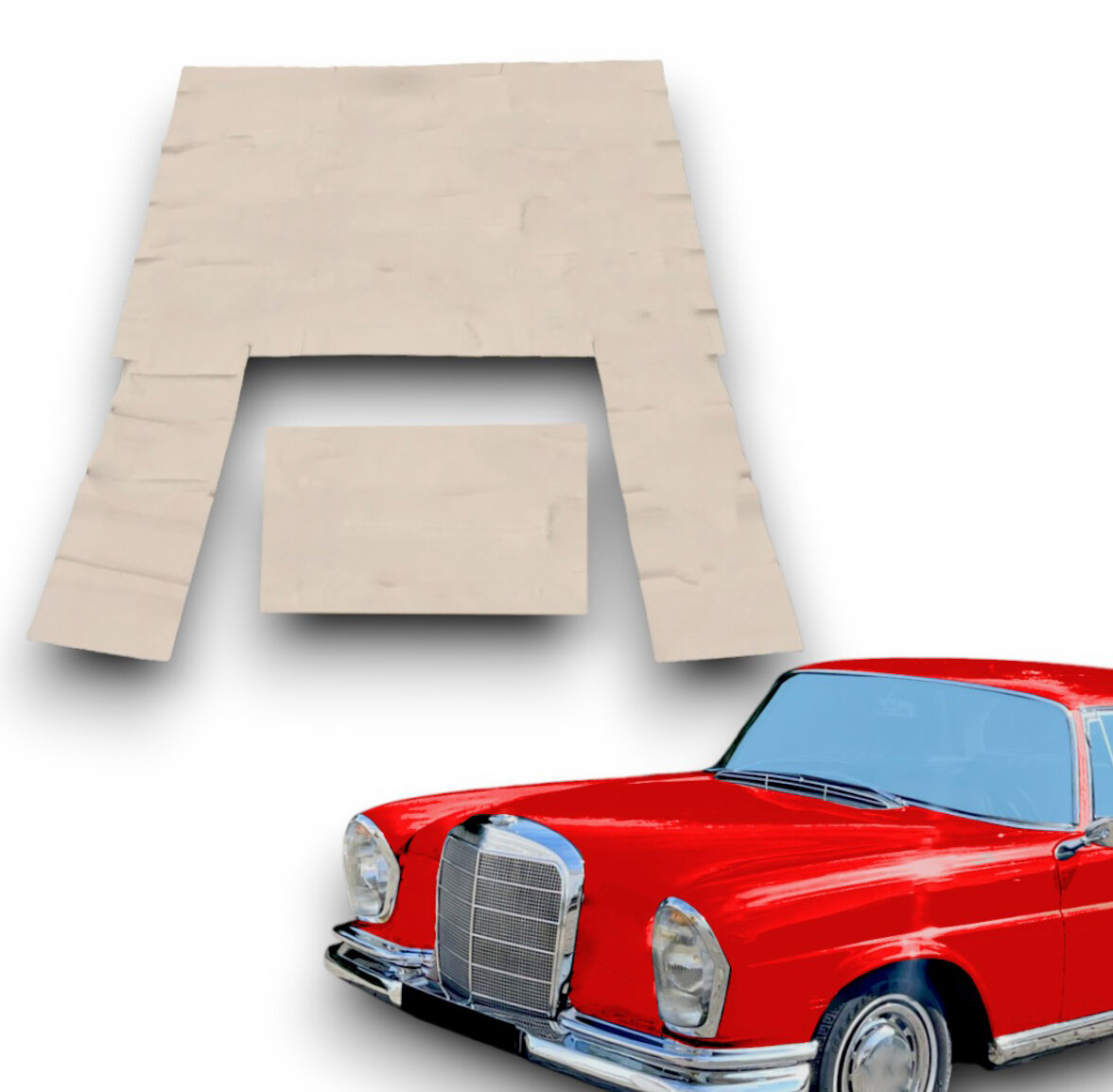 Dachhimmel Himmel Für Mercedes Benz W123 Limousine Mit Schiebedach