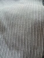 Bezugstoff NOS Streifenkaro schwarz 051 Meterware für Mercedes W123