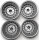 Original Barockfelgen 6J 14 Zoll für Mercedes SL 107 W108 W123 W126 W113 usw.