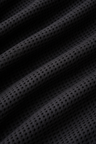 Netzstoff Mesh Stoff Schwarz atmungsaktiv robust TOP Qualität für DIY Kleidung Outdoor