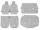 Sitzbezüge für Mini Cooper Classic 1984-1994