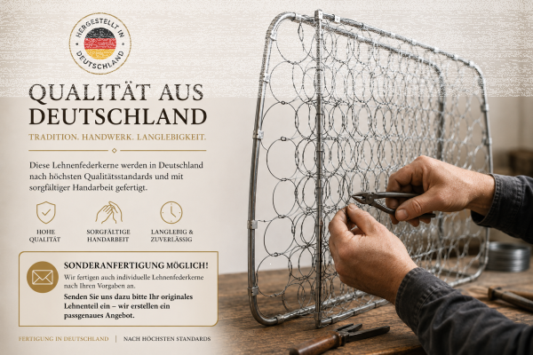 Lehnenfederkern Rückenlehne für Mercedes Benz 190SL 1955-1963 Beifahrerseite