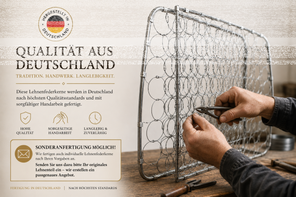 Federkern Sitzfläche für Mercedes Benz 190SL 1955-1963 Fahrerseite