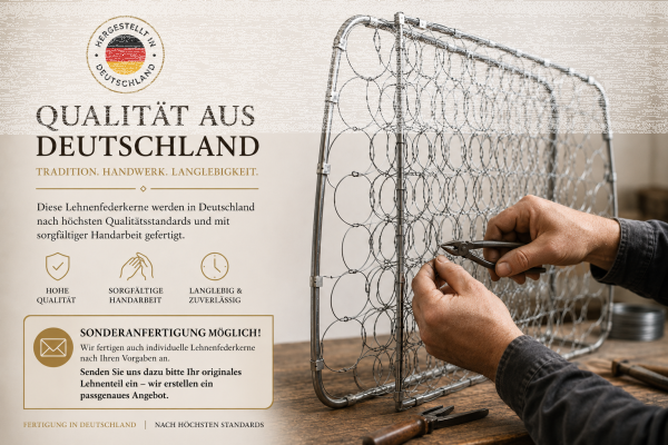 Federkern Sitzfläche für Mercedes Benz W114 / W115 Beifahrerseite
