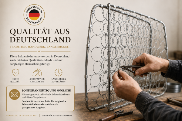 Federkern Sitzfläche für Mercedes Benz W114 / W115 Fahrerseite