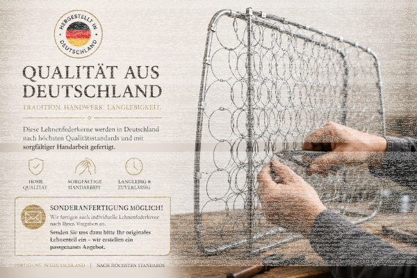 Federkern Sitzfläche für Mercedes Benz Kübelsitz 190SL 1955-1963