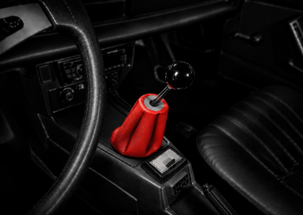 Schaltsack Schalthebelverkleidung für Fiat 124 Spider