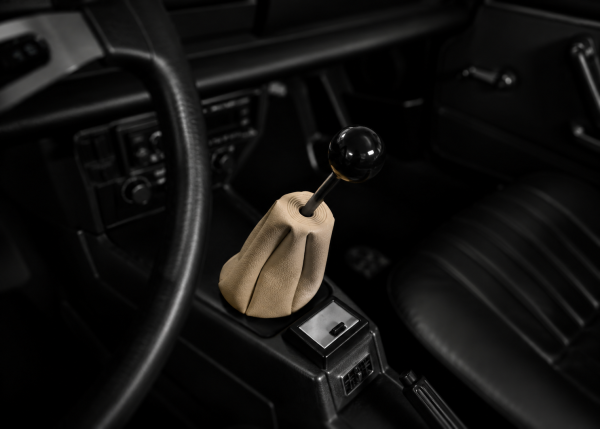 Schaltsack Schalthebelverkleidung für Fiat 124 Spider