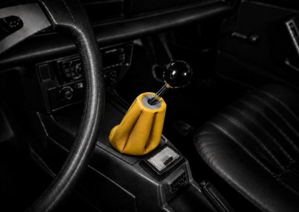 Schaltsack Schalthebelverkleidung für Fiat 124 Spider