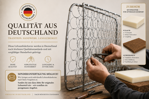 Federkern Sitzfläche für Porsche 912 1965-1973
