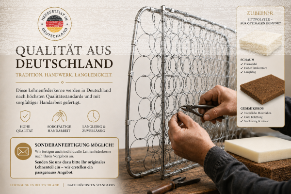 Sitzauflage Sitzpolster für Porsche 912 Gummikokos 1965-1996