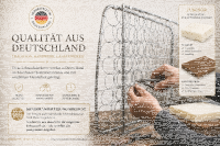 Lehnenauflage Polster Rückenlehne Mitte 3/4 Bank für Volkswagen VW Bus T1/T2 Gummikokos