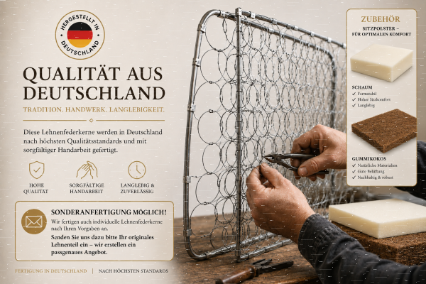 Federkern Sitzfläche für Volkswagen VW Käfer 1952-1954