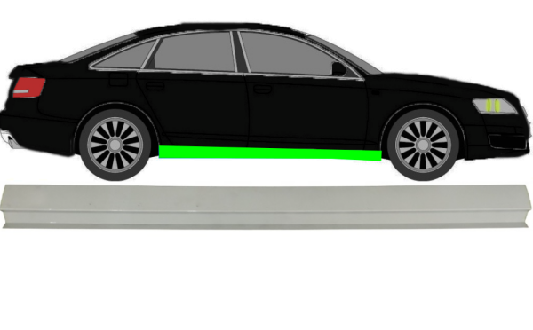 Schweller für Audi A6 C6 2004 - 2010 rechts