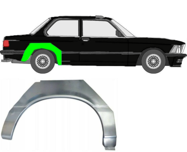 Radlauf für BMW 3er E21 3 Türer 1975 - 1984 rechts