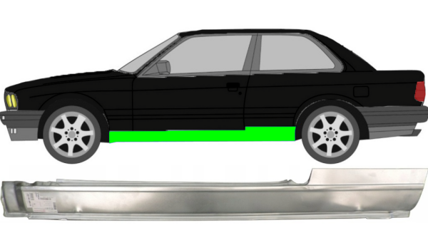 Vollschweller für BMW 3er E30 3 Türer 1982 - 1994 links