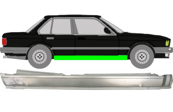 Vollschweller für BMW 3er E30 5 Türer 1982 - 1994 rechts